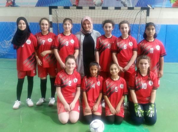 Sarıcakaya Ortaokulu Futsal Mücadelesi